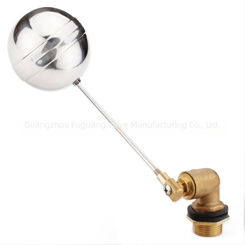 Plutajući ventil s podešavajućim keramičkim jezgrom i kuglom od nehrđajućeg čelika, plutajući tip, hidraulički pogon, regulacija razine vode u spremniku