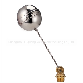 Plutajući ventil s podešavajućim keramičkim jezgrom i kuglom od nehrđajućeg čelika, plutajući tip, hidraulički pogon, regulacija razine vode u spremniku