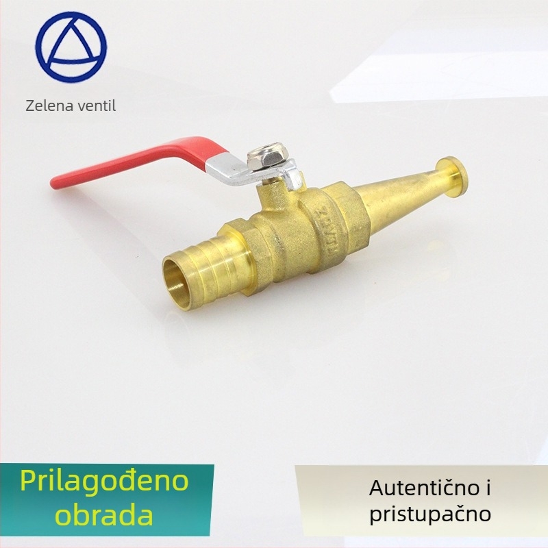 Vrtni kuglični ventil, mesing tijelo, PEX priključak, brzo otvaranje, GB standard