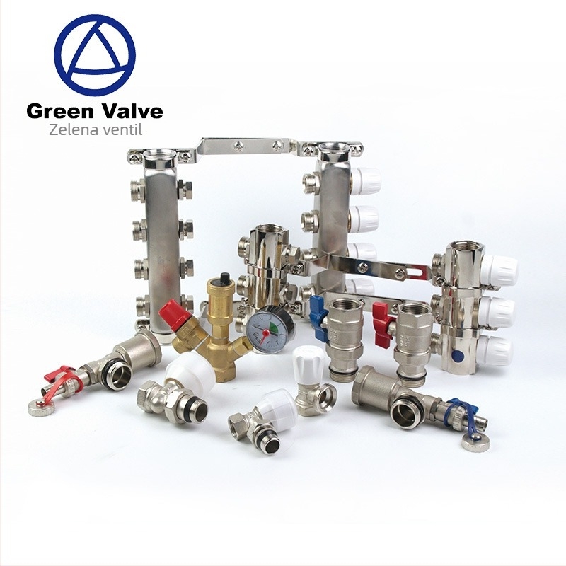 Vrtni kuglični ventil, mesing tijelo, PEX priključak, brzo otvaranje, GB standard