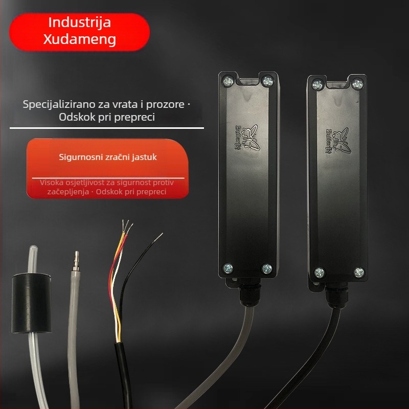 Pogon vrata i prozora s motorom indukcijskog airbaga, za industrijska i klizna vrata, plastično kućište, sustav automatskog otpora povratka.