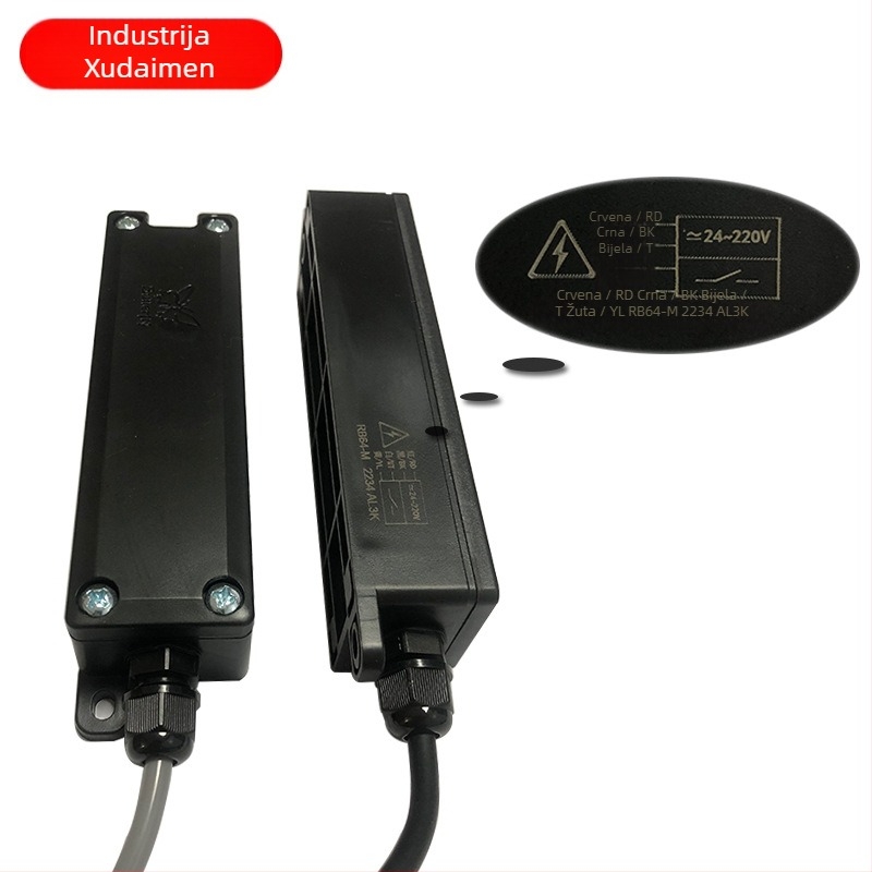 Pogon vrata i prozora s motorom indukcijskog airbaga, za industrijska i klizna vrata, plastično kućište, sustav automatskog otpora povratka.