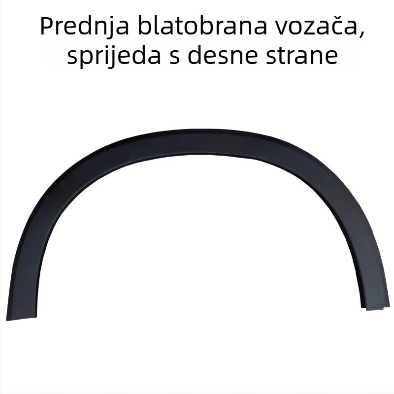 Okretna letva blatnika od nehrđajućeg čelika za Honda Binzhi XRV 2015-2021 – prednji i stražnji lukovi, trake protiv sudara, zaštita rubova