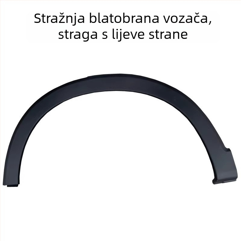 Okretna letva blatnika od nehrđajućeg čelika za Honda Binzhi XRV 2015-2021 – prednji i stražnji lukovi, trake protiv sudara, zaštita rubova