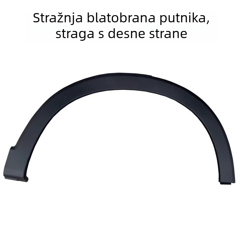Okretna letva blatnika od nehrđajućeg čelika za Honda Binzhi XRV 2015-2021 – prednji i stražnji lukovi, trake protiv sudara, zaštita rubova