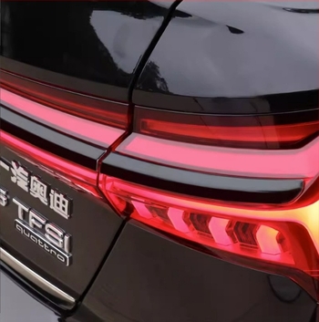 Body sticker za Audi A6L 19-25 - nehrđajući čelik i ABS, ljepilo za ugradnju, dekorativni pojas stražnjeg praga i zaštita stakla prtljažnika
