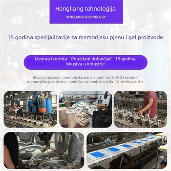 Jastuk od memorijske pjene | Jednobojni uzorak, prilagodljiv, moderni minimalistički stil | Pogodno za dnevni boravak, spavaću sobu, ured, vanjske prostore