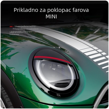 MINI F serija dekorativni poklopac za svjetla — ABS naljepnica za F56/F57