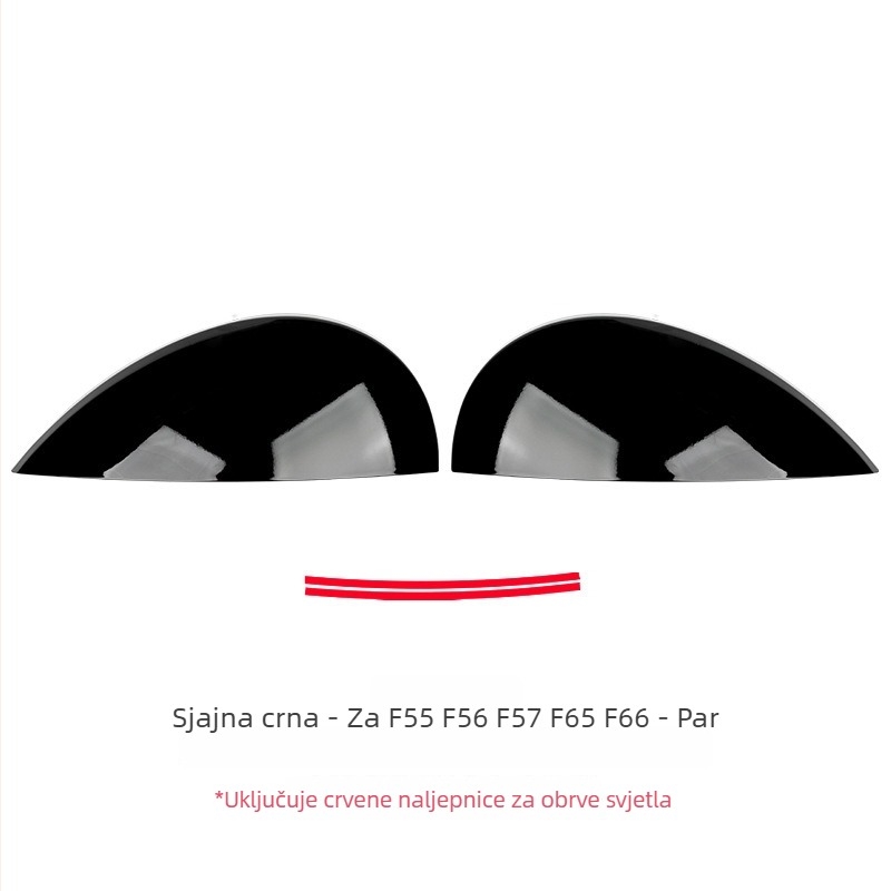 MINI F serija dekorativni poklopac za svjetla — ABS naljepnica za F56/F57