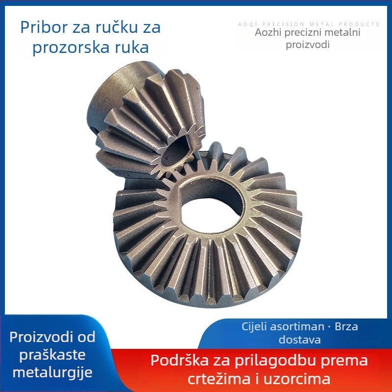 Konični zupčasti za otvarač prozora (spiralni i ravni konični zupčnici) metalna konstrukcija, kompatibilno s električnim i ručnim otvaranjem, marka Ozzie, pogon za vrata i prozore