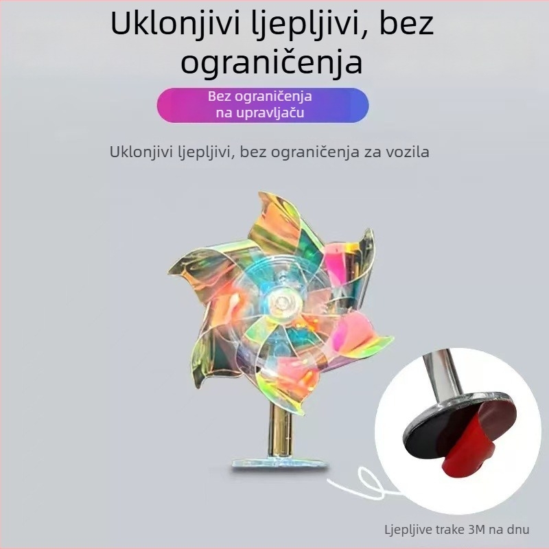 Dekorativna naljepnica za kacigu, plastika, modern minimalistički stil, Seven minus