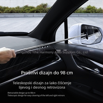 Yi harmony teleskopski brisač za stražnji retrovizor automobila od nehrđajućeg čelika