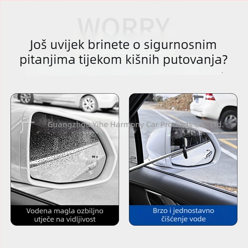 Yi harmony teleskopski brisač za stražnji retrovizor automobila od nehrđajućeg čelika