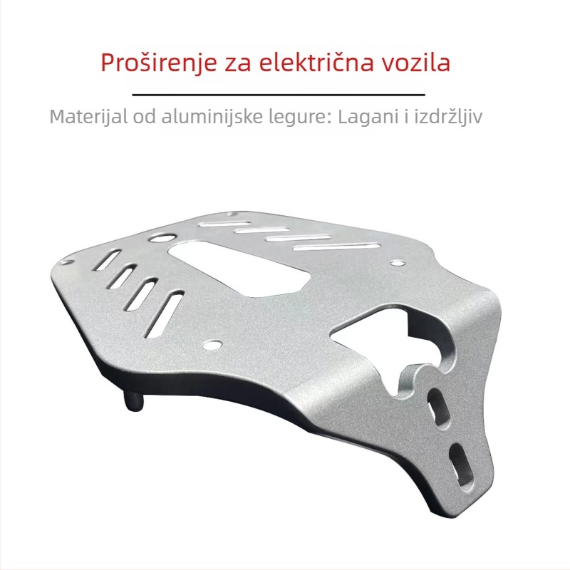 Stražnji prtljažnik za motocikl (ABS, univerzalna kompatibilnost, opće namjene)