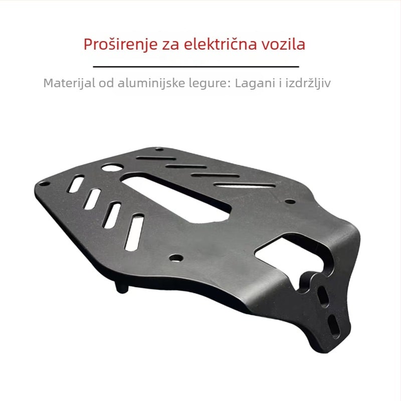 Stražnji prtljažnik za motocikl (ABS, univerzalna kompatibilnost, opće namjene)
