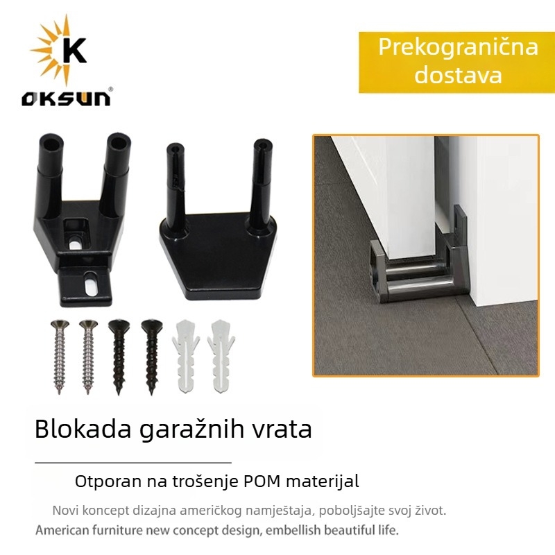 OKSUN OS-8689 pendulum stopper, najlon, Earth Guide za barn vrata
