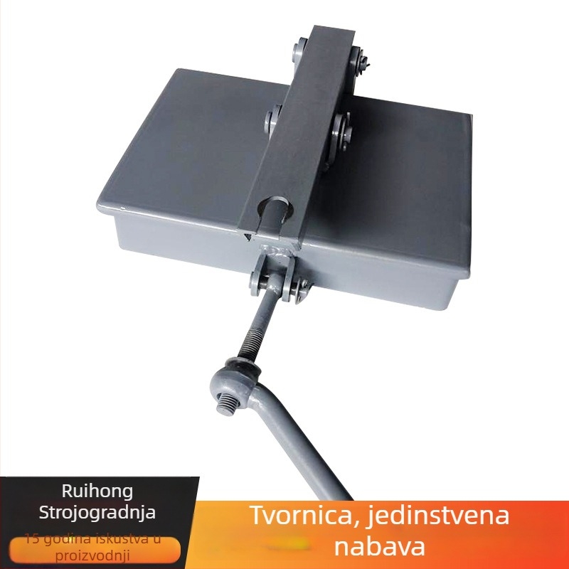 Pravokutni ručni otvor od ugljičnog čelika s brzim otvaranjem i okretno poklopcem za spremnik za skladištenje – otvor za promatranje i inspekciju