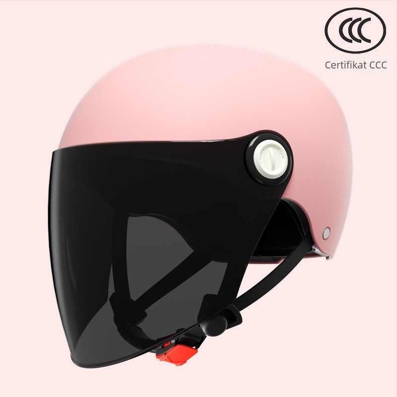 AD kaciga za električni motocikl, polu-helmet stil, ABS, 3C certifikat