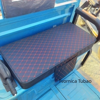 Navlaka za sjedalo električnog tricikla, lanenog materijala, sve sezone, otisak logotipa