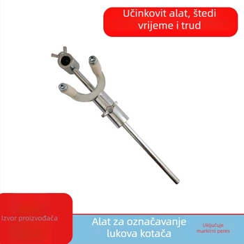 Alat za popravak udubljenja na automobilskim limovima s paralelnim označivačem, metalna konstrukcija, model 3-1, prilagodljivo obrađivanje