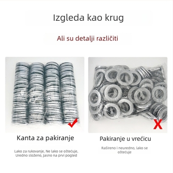 Hongxiang PP zavjese prsten s kopčom – rimski prsten, nano prsten, moderan minimalistički stil