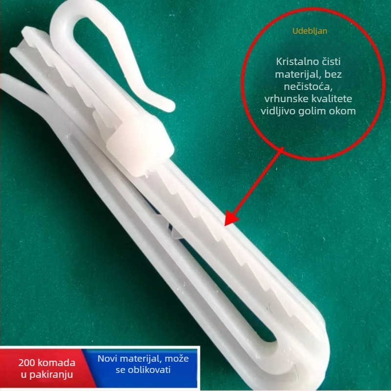 Kuke za zavjese — prilagodljive, plisirane, sklopive, materijal: tkanina, stil: jednostavan i moderan