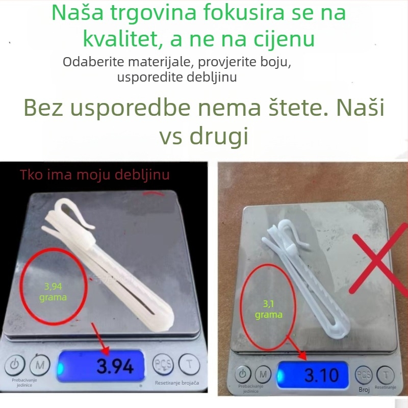 Kuke za zavjese — prilagodljive, plisirane, sklopive, materijal: tkanina, stil: jednostavan i moderan