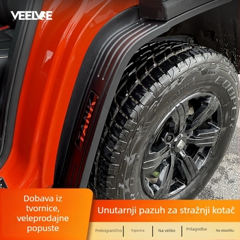 Tank 300 zadnja unutrašnja podstava blatnika za stražnji kotač, ABS plastika, bez bušenja, kompatibilno s Tank 300 21-24