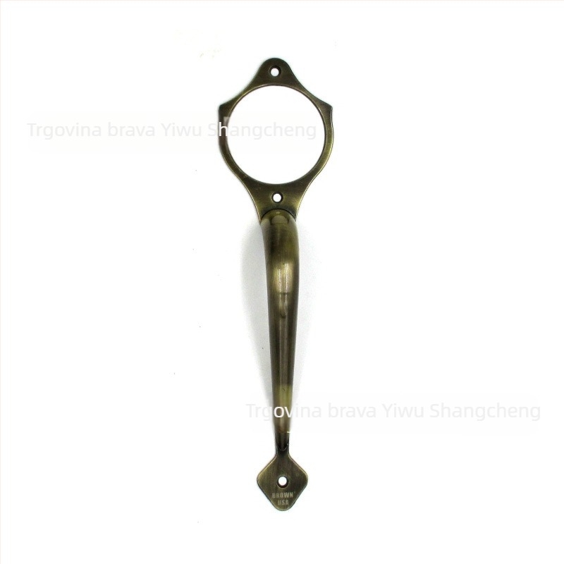 Drška za ormar s kuglastim zatvaračem, cinkov legura, elektroplatinirani završetak, model ZH-2057, novi kineski stil