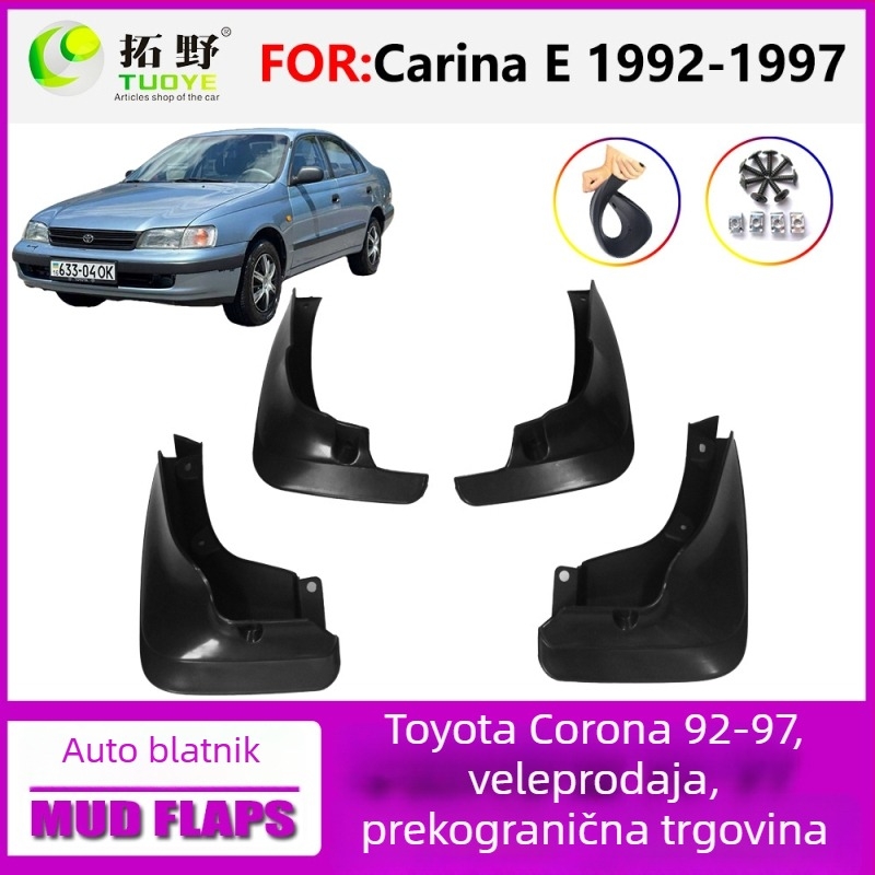 Blatnik za Toyota Corolla Carina E (1992-1997); PP injektiran; Broj dijela TO3053; Prilagodba obrade: Da