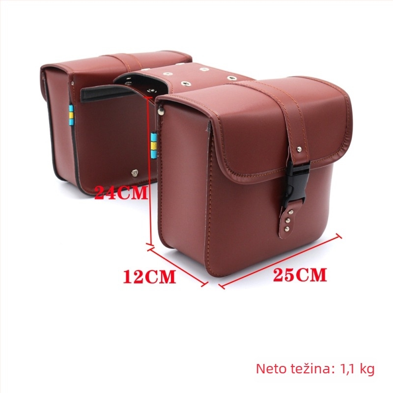 Torba za sjedalo motora | Knight Pack stil | Sintetička koža | Marka Ling Li | Model 22833019031