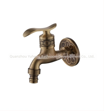 Kuhinjski faucet ugradbeni u zid, bakrenog materijala, jednosno hladno, 0–80°C, brzo otvaranje, model YH-B037