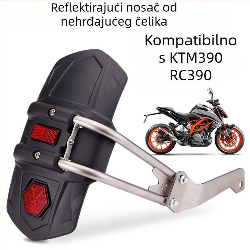 KTM390 blatnik — plastični blatnik, model KTM390, kompatibilan s KTM motociklima, prilagodljiva obrada