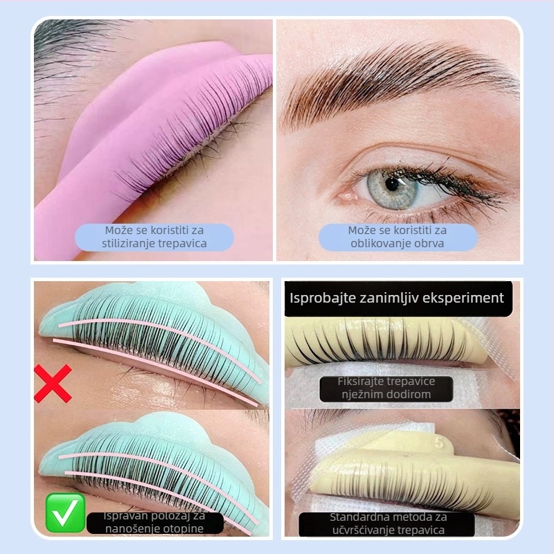 Keratin ljepilo za trepavice u kombiniranoj kutiji – set za trajnu trepavica (Brand: Musen biology; Podrijetlo: Huizhou; Za opću uporabu)