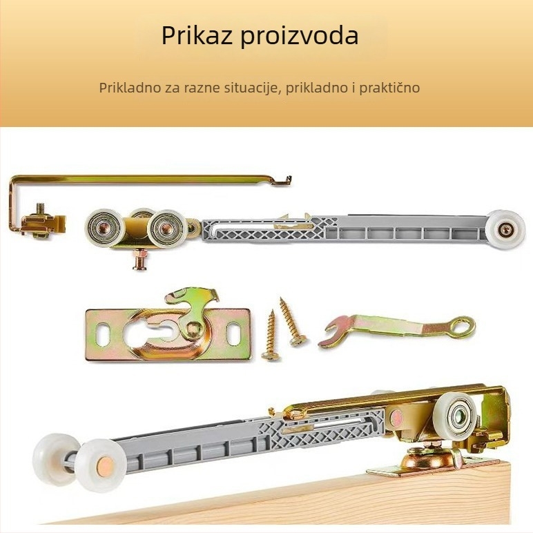 Vješak dio za tro- i četverokotane kolotke, željezna konstrukcija, debljina stijenke 1,8 mm, vanjski promjer 1213, promjer osovine 1212, nosivost 125 kg