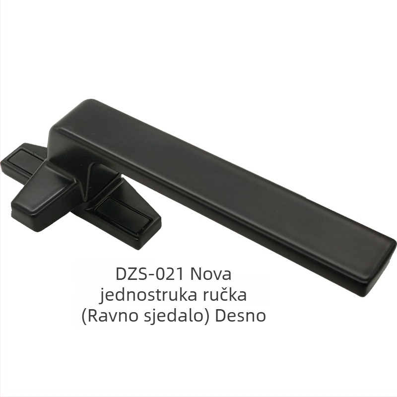 Ručka za prozor za vanjsko otvaranje, aluminijska legura, premaz u prahu, model Dzs-021, montaža na površinu