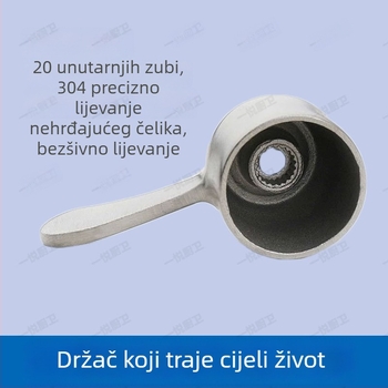 Drška slavine – 304 nehrđajući čelik odlivak, moderan i jednostavan stil, za slavinu s hladnom vodom