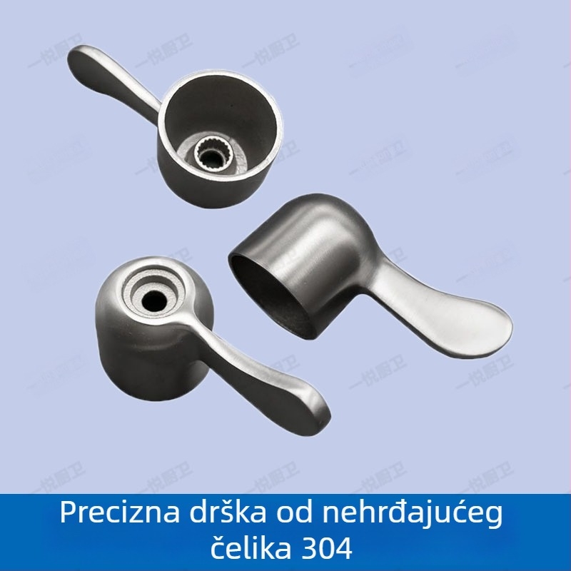 Drška slavine – 304 nehrđajući čelik odlivak, moderan i jednostavan stil, za slavinu s hladnom vodom