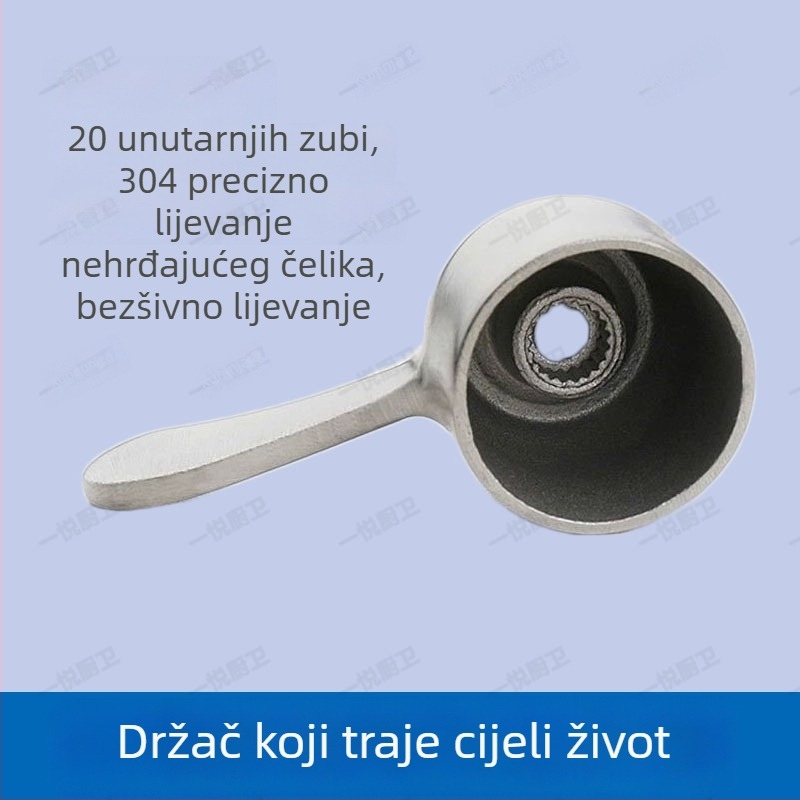 Drška slavine – 304 nehrđajući čelik odlivak, moderan i jednostavan stil, za slavinu s hladnom vodom