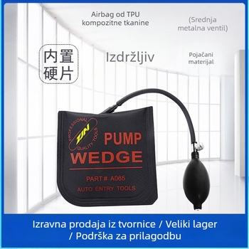 Zračni jastuk za ugradnju vrata i prozora za aluminijske kasete — TPU tkanina, nosač za prozore, prilagodljivo obrađivanje, Zhi Jinming