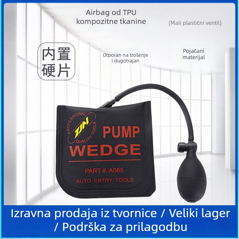 Zračni jastuk za ugradnju vrata i prozora za aluminijske kasete — TPU tkanina, nosač za prozore, prilagodljivo obrađivanje, Zhi Jinming