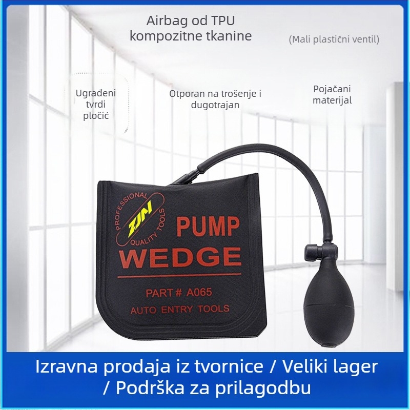Zračni jastuk za ugradnju vrata i prozora za aluminijske kasete — TPU tkanina, nosač za prozore, prilagodljivo obrađivanje, Zhi Jinming