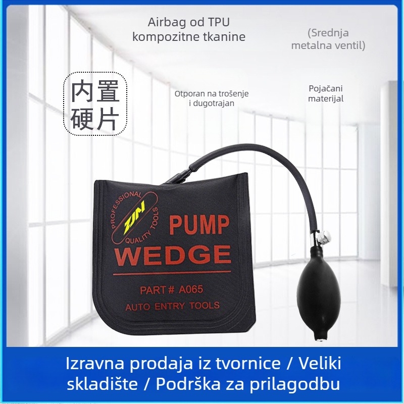 Zračni jastuk za ugradnju vrata i prozora za aluminijske kasete — TPU tkanina, nosač za prozore, prilagodljivo obrađivanje, Zhi Jinming