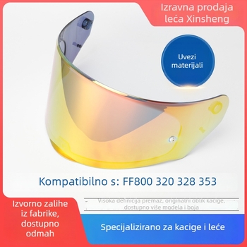 FF800 leća za motociklističku kacigu, model FF800, prilagodljiva obrada