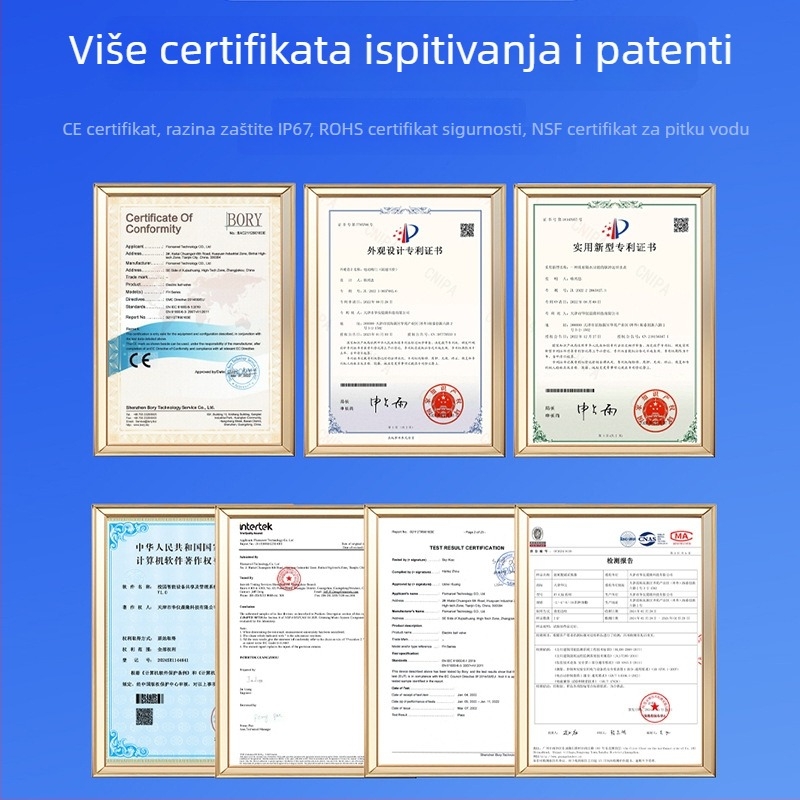 Vodoravni troputni bakreni električni kuglasti ventil, 24V, IP67, 3-sekundno brzo otvaranje
