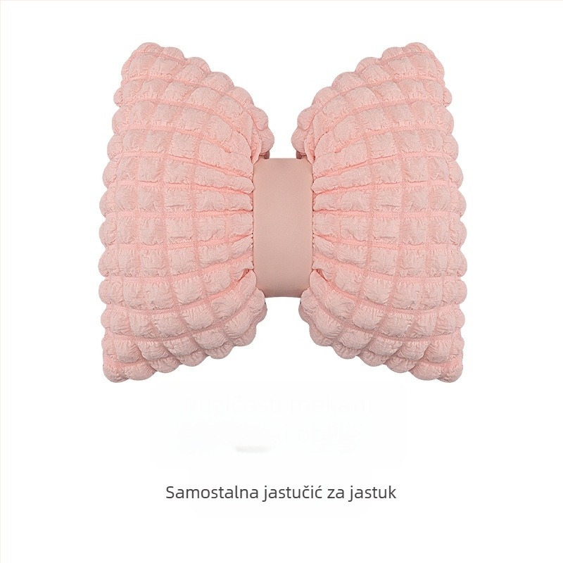 3D puff jastuk za auto sjedalo za sve sezone, kompatibilan s Euler Good Cat, Ballet Cat, Lightning Cat, White Cat, Black Cat — površina: poliester, punilo: spužva, stil uski struk, Cow Mom Craft