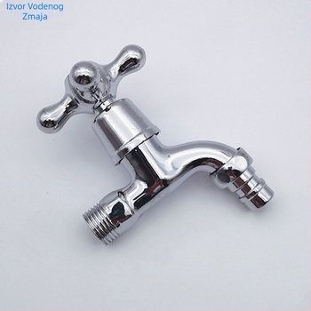 Slavina za perilicu rublja – cink metal, brzo otvaranje, bakreni jezgreni ventil, zidna montaža, magnetska funkcija, model XYJ-4562