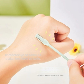 Trim za nosne dlačice Jiao Bo Silk, dvostruka oštrica, podrijetlo Jinhua, kozmetički alati