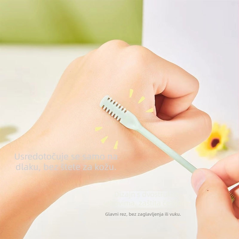 Trim za nosne dlačice Jiao Bo Silk, dvostruka oštrica, podrijetlo Jinhua, kozmetički alati