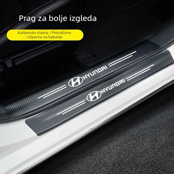 Crazy Yao Zaštitna naljepnica praga automobila protiv klizanja za Beijing Hyundai ix25 Langdong
